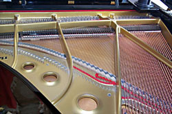 Grand Piano plate and soundboard